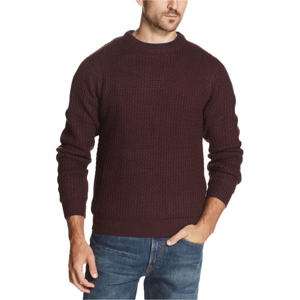 Weatherproof Mens Textured Pullover Sweater, NWT